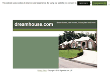 Tablet Screenshot of dreamhouse.com
